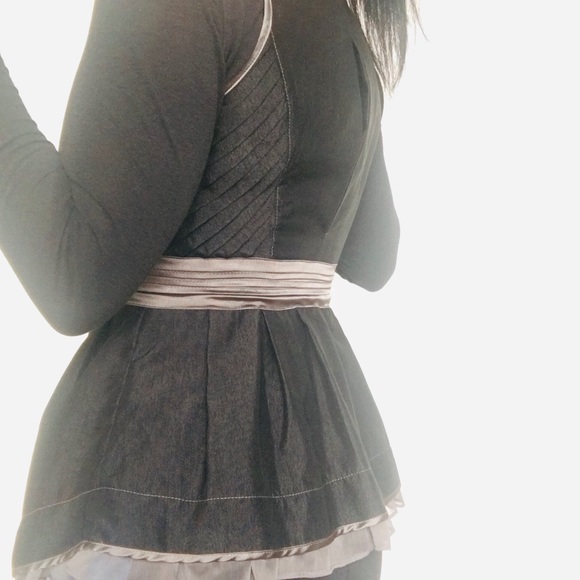 SALE 🍭C. Luce - Charming Bow & Lace Vest. Dress it up in a flash! - Picture 10 of 13